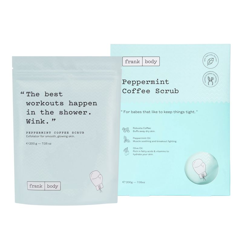 Peppermint Coffee Scrub 200g