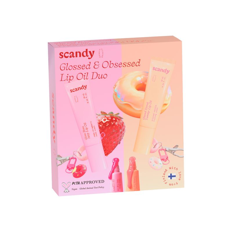 Scandy Glossed & Obsessed Lip Oil Duo